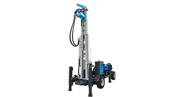 Four-Wheel Self-Propelled Water Well Drilling Rig